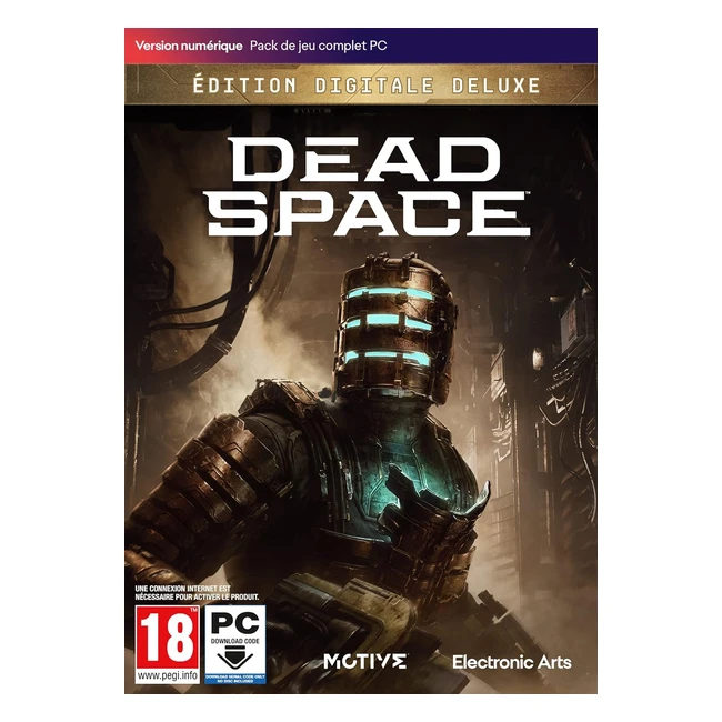 Dead Space Deluxe Edition PCWIN - Code EA App Origin - Jeu vidéo - Français - Horreur SF