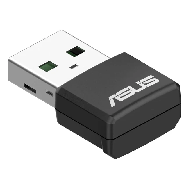 USBAX55 Nano AX1800 Dual Band WiFi 6 USB Adapter - Bis zu 1800 Mbit/s OFDMA MU-MIMO BSS Coloring 4K UHD Streaming