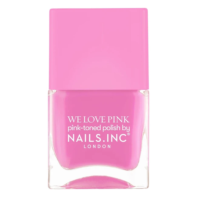 NailsInc Pink Nail Polish - Friday's Favorite! #1234 - Candy Pink Shade