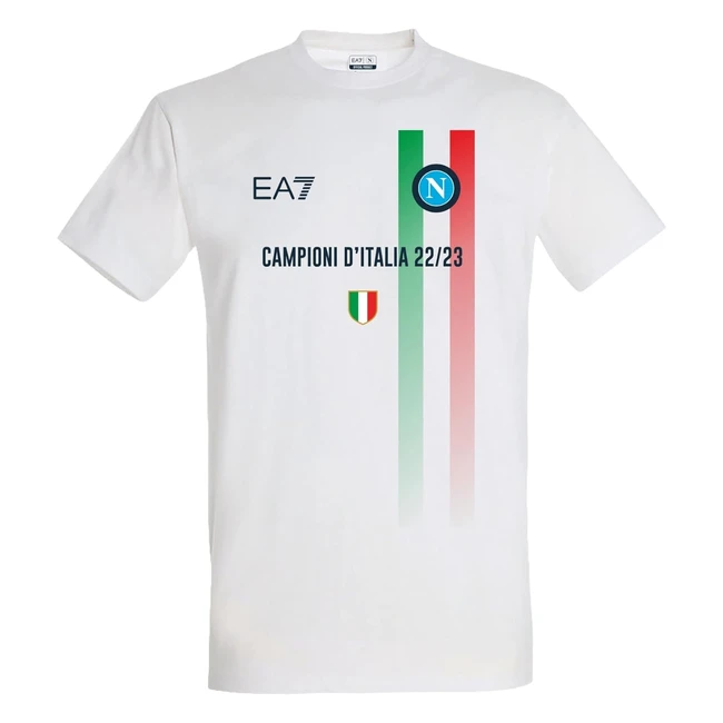 T-shirt SSC Napoli Champions d'Italie 2023 - Marque Officielle