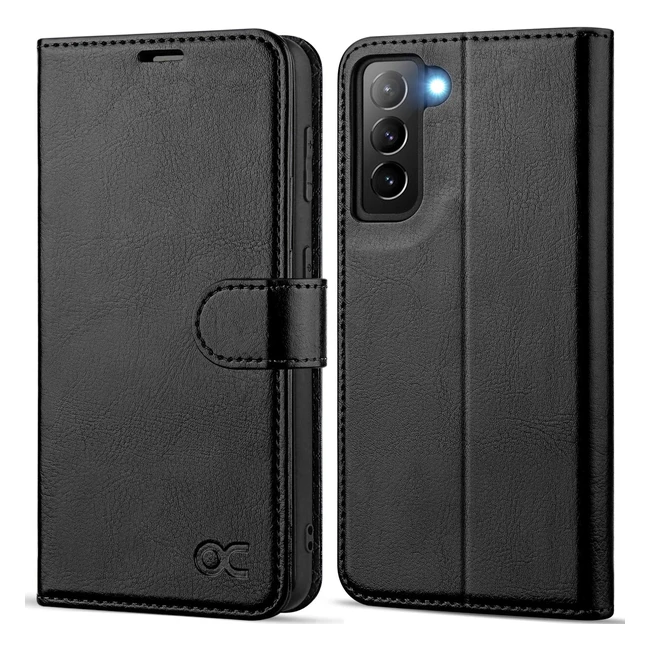 OCASE Samsung Galaxy S21 Plus Wallet Case PU Leather RFID Blocking Card Holder Flip Cover