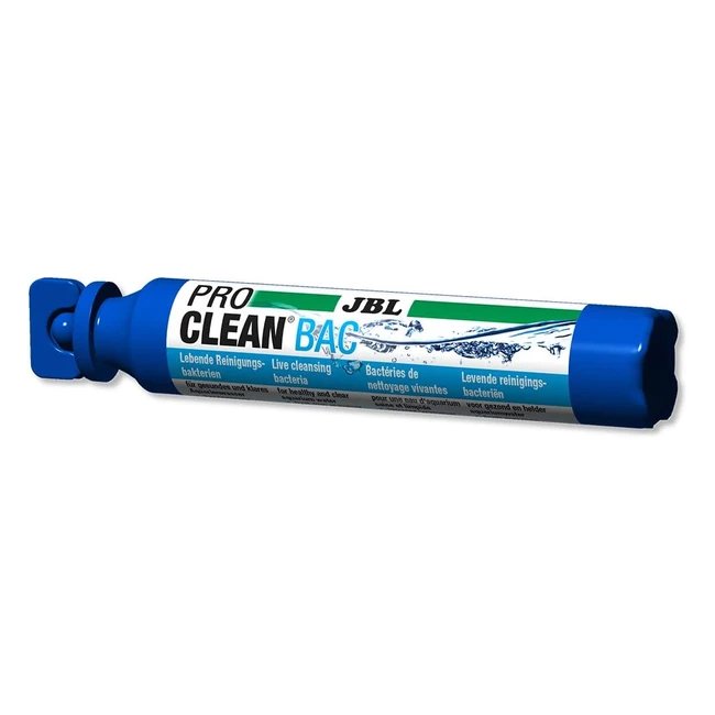 JBL ProClean Bac 2302700 - Live Cleaning Bacteria - 50 ml - Für 60200 l Süßwasser