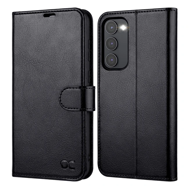Samsung Galaxy S23 Wallet Case | Premium PU Leather | RFID Blocking | Shockproof Flip Cover