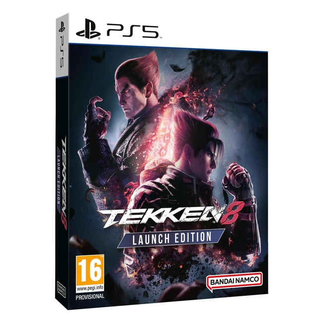 Tekken 8 Launch Edition PS5 - Luchador Generación Rivalidad Arcade