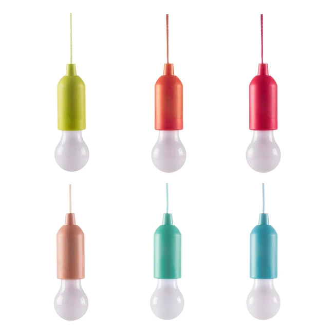 Lampadina LED Portatile Bulby - Innovagoods - Multicolore - Design Originale - ABS - Ref. 123456 - Ideale per Armadi Giardini Campeggio