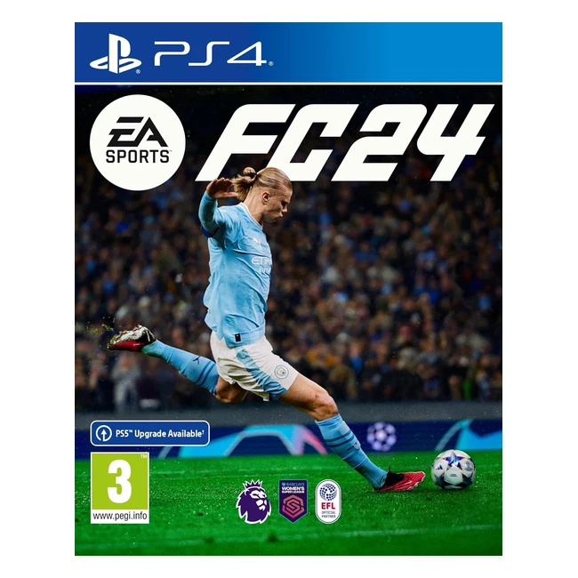 EA Sports FC 24 Standard Edition PS4 Videogame - Realistic Gameplay & Enhanced Frostbite Engine