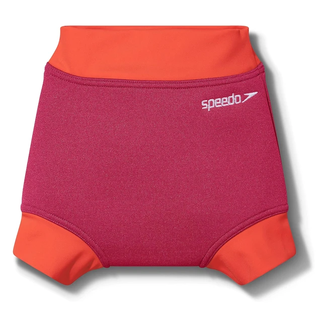 Speedo Infant Girls Learn to Swim Nappy Cover Soft Touch Neoprene #Baby #Toddler #Swimwear