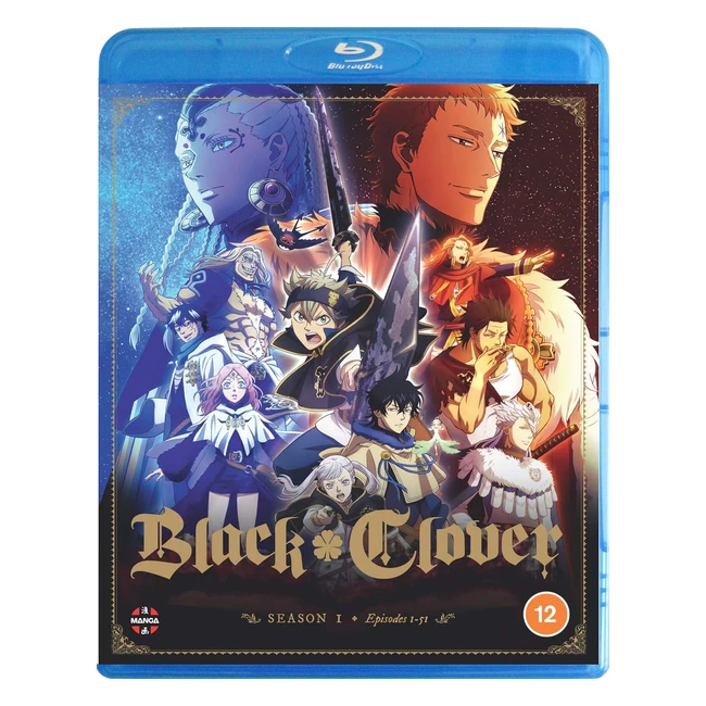 Black Clover Season 1 Blu-ray - Tatsuya Yoshihara - Reference #1234 - Action Packed Anime