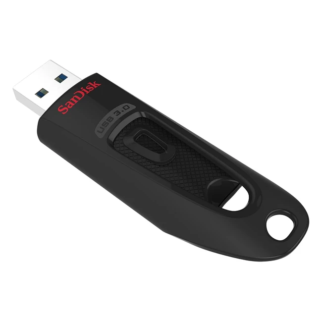 Sandisk Ultra 64GB USB Flash Drive USB 3.0 130MB/s - Schneller Datentransfer & Sicherheit