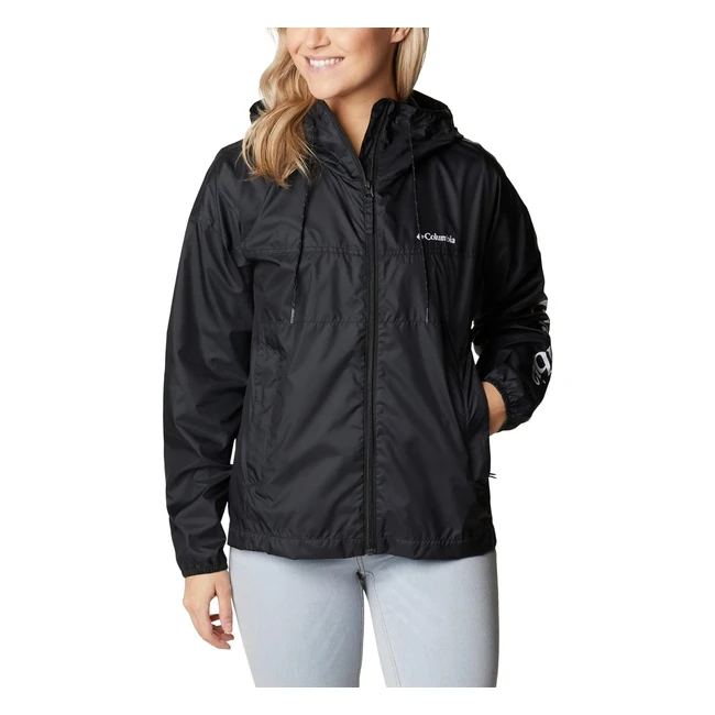 Chaqueta Cortavientos Columbia Flash Challenger Mujer - Ref. 123456 - Impermeable y Transpirable