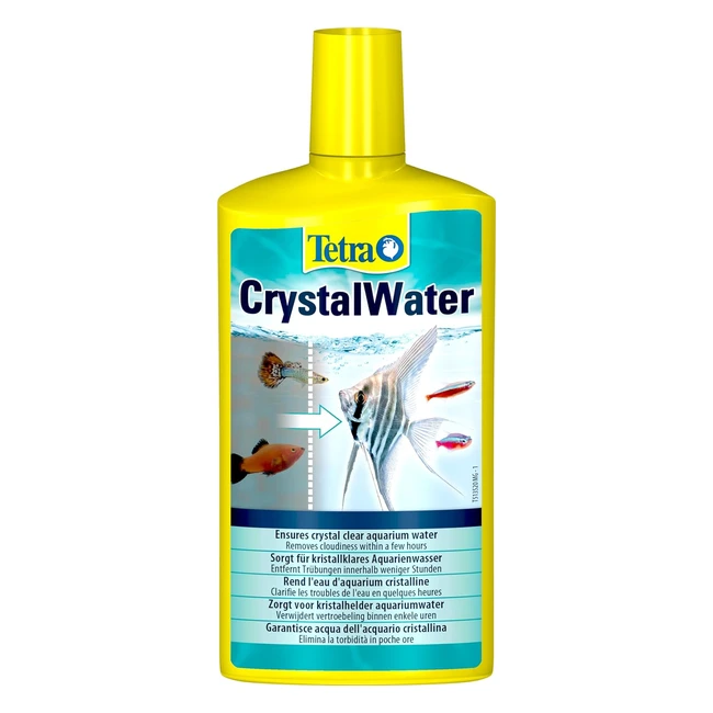 Tetra CrystalWater - Wasserklärer für kristallklares Aquariumwasser 500 ml