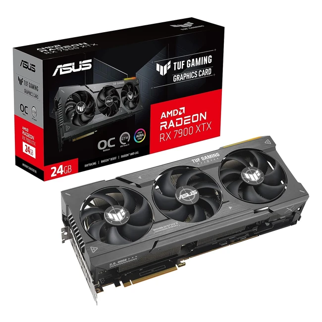 ASUS TUF Gaming AMD Radeon RX 7900 XT OC Edition 20GB GDDR6 PCIe 4.0 Grafikkarte
