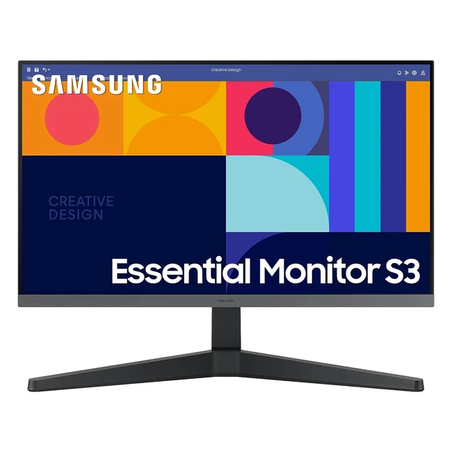 Monitor Samsung LS24C332GAUXEN S3 S33GC 24 IPS 100Hz AMD FreeSync Modo Juego Eye Saver Negro