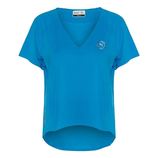 T-shirt femme SSC Napoli 2324 bleu - Marque Napoli - Réf. 2324 - Livraison gratuite