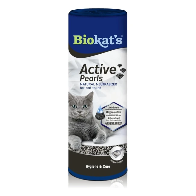 Biokats Active Pearls  Litter Additive 1x700 ml - Verbessert Geruchsrückhalt und Saugfähigkeit