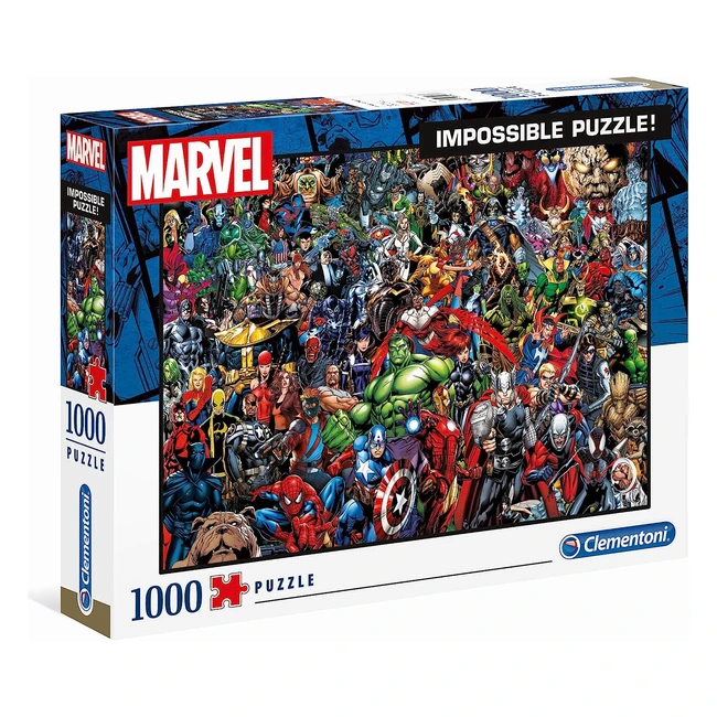 Puzzle Marvel 1000 Piezas | Alta Calidad | Superhéroes | Italia