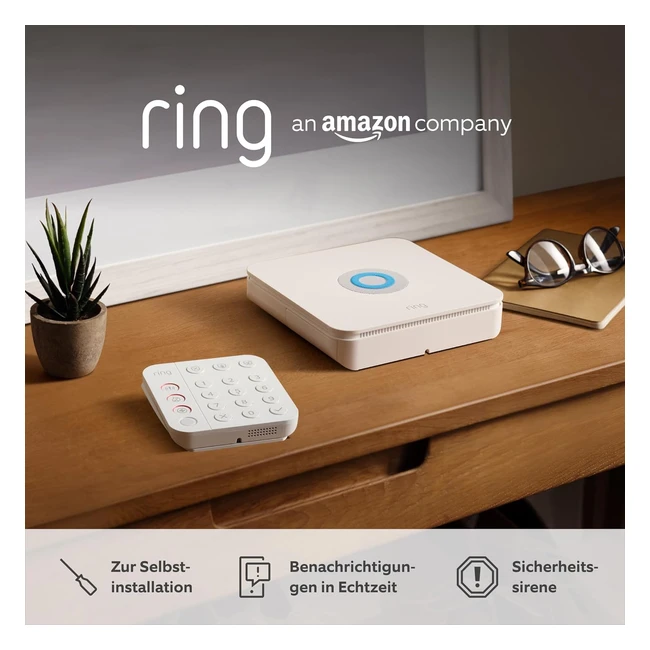Ring Alarmset XL - Alarmanlage für Haus & Wohnung mit WLAN, Sensoren & Außensirene