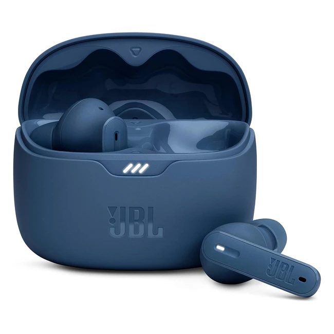 JBL Tune Beam True Wireless In-Ear Kopfhörer Blau - Bis zu 48 Stunden Musikwiedergabe