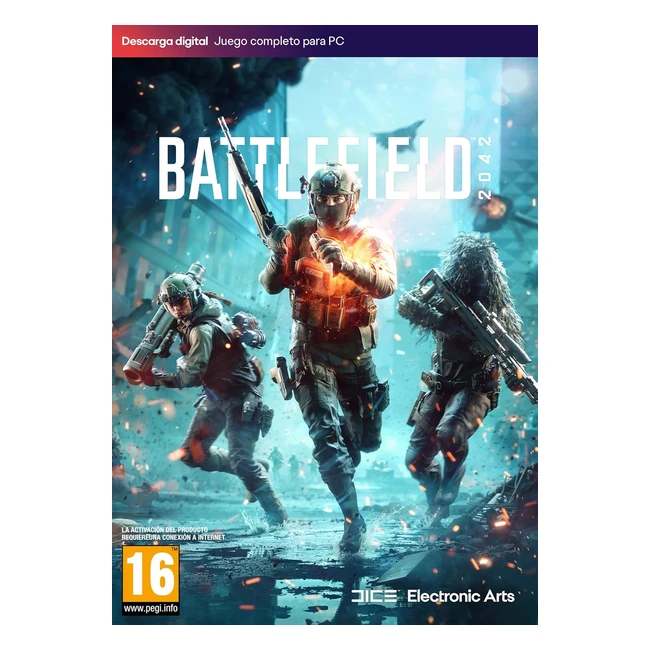 Battlefield 2042 Edición Estándar | Juego de Guerra | 128 Jugadores | Mapas a Gran Escala