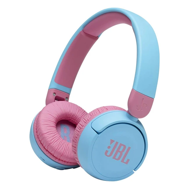 JBL JR310 BT Kinderkopfhörer in Hellblau - Kabellose Bluetoothkopfhörer mit Headset und Fernbedienung