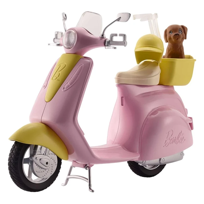 Barbie Moto Accesorios Mattel FRP56 Regalo Niñas Niños 3-9 Años