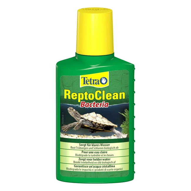 Conditionneur d'eau Tetra Reptoclean 100ml - Eau propre et saine - Spores bactériennes actives