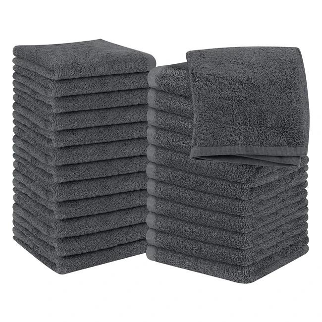 Set 24 Asciugamani Utopia Towels 100% Cotone Filato Anelli Qualit Superiore