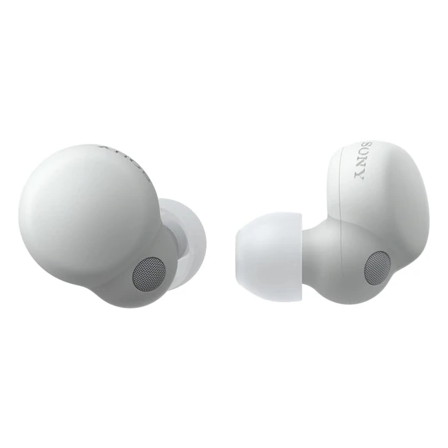 Sony LinkBuds S Truly Wireless Noise Cancelling Headphones - Multipoint Connection - Ultra Light - Crystal Clear Call Quality - Up to 20 Hours Battery Life - White