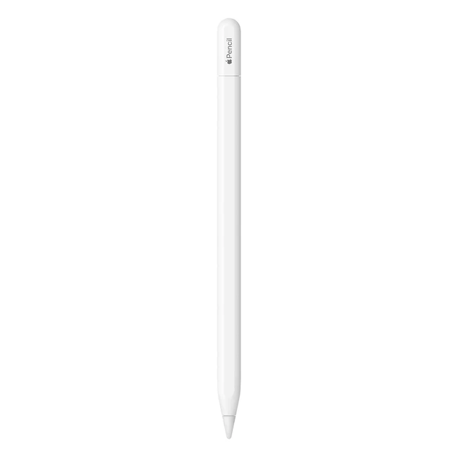 Apple Pencil USB C - Pixelgenaue Präzision, Neigungssensitivität, niedrige Latenz - Notizen, Zeichnen, Unterschreiben - USB C