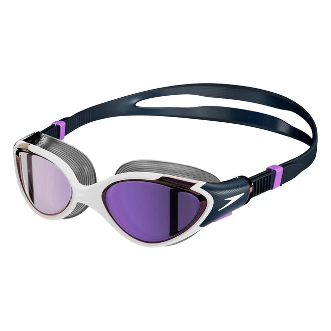Gafas de natación Speedo Biofuse 20 Mirror - Azul/Morado - Talla única - Anti-vaho