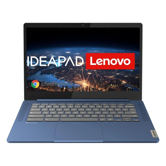Lenovo Chromebook Ideapad Slim 3 14 Full HD Display MediaTek Kompanio 520 4GB RAM 64GB SSD ARM Mali-G52 Grafik Chrome OS QWERTZ Blau