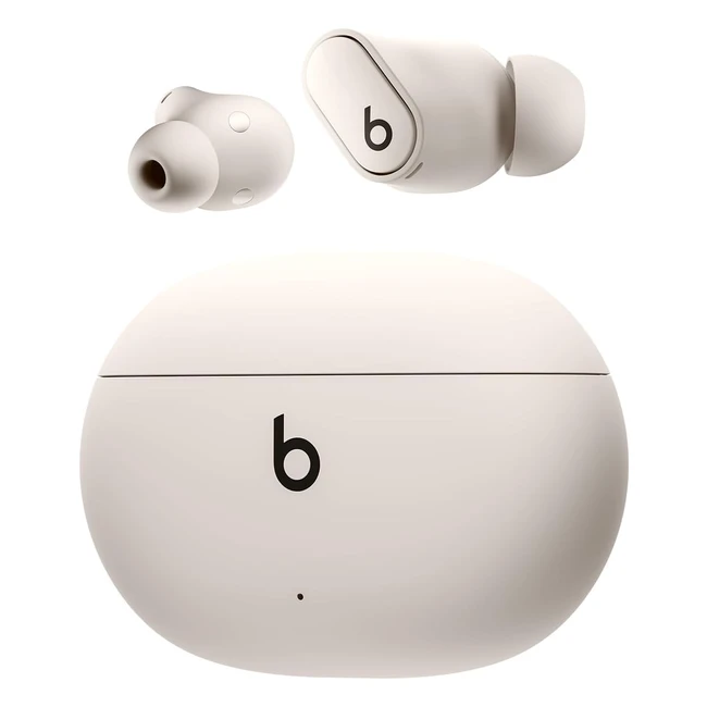 Beats Studio Buds 2023 - Kabellose Noise Cancelling In-Ear Kopfhörer - Apple & Android Kompatibilität - Mikrofon - Bluetooth - Cremeweiß
