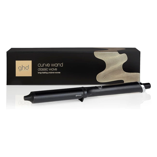 ghd Curve Classic Wave Wand 38mm 26mm Oval Shaped Barrel - Longlasting Undone Texture or Glamourous Hollywood Waves