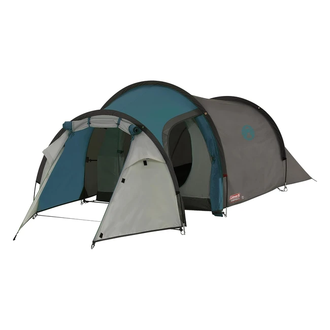 Coleman Cortes 2 Person Tunnel Tent WS 2000mm Lightweight Trekking Festival Zelt