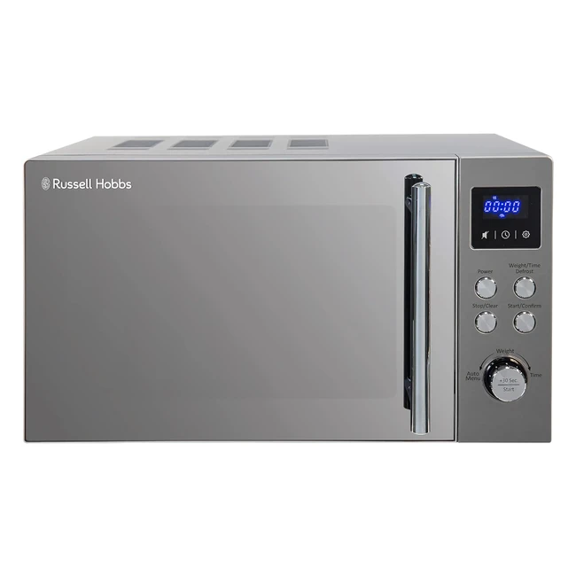 Russell Hobbs RHM2086SS Classic 17L Stainless Steel Microwave - Blue LED