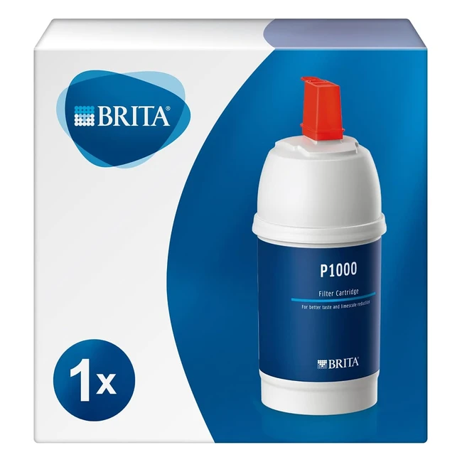 Brita P1000 Replacement Filter Cartridge - Reduces Chlorine Limescale  Impurit