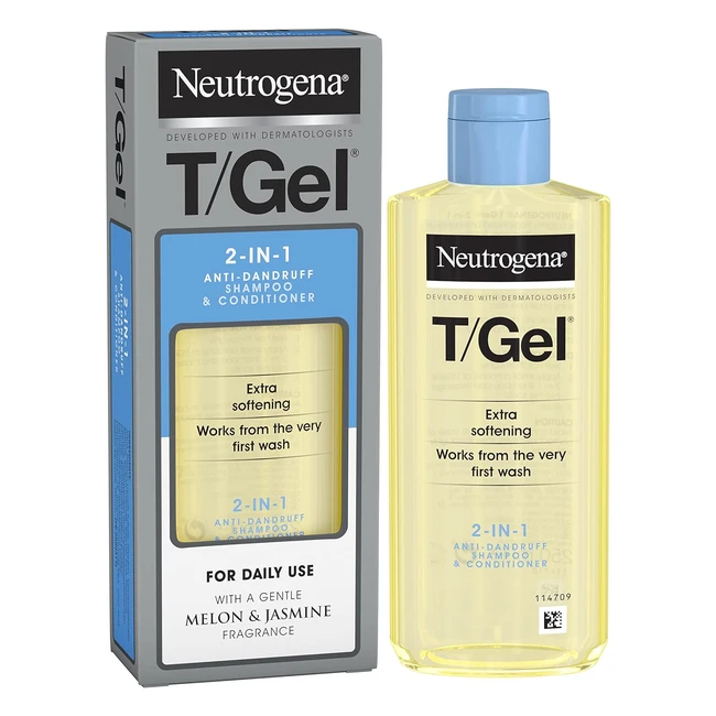 Neutrogena 2-in-1 Anti-Dandruff Shampoo  Conditioner Jasmine 250ml - Fight Dand