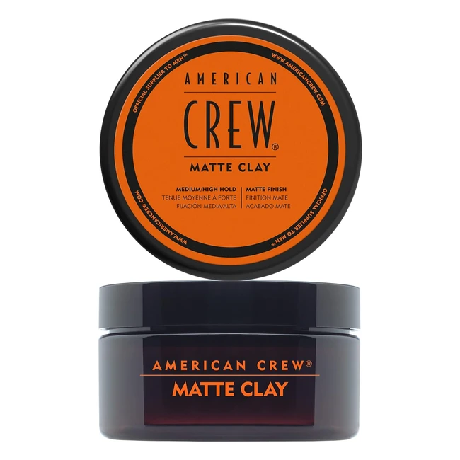 American Crew Texturising Matte Clay 85g - Medium Hold & Low Shine - Gifts for Men