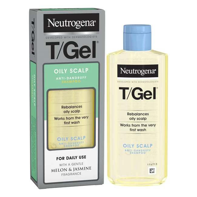 Neutrogena TGel Antidandruff Shampoo 250ml - Fight Dandruff Fresh Jasmine