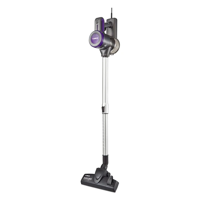 Tower T513005 Pro XEC20 Corded 3in1 Vacuum Cleaner - Cyclonic Suction HEPA 13 