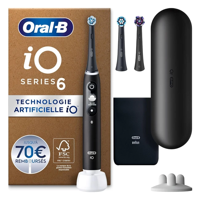 OralB IO Series 6 Plus Edition Brosse  Dents lectrique - 3 Brosses  Dents 