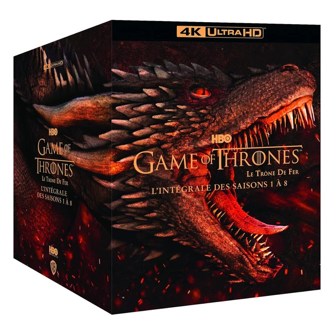 Game of Thrones Le Trône de Fer Saisons 1-8 4K UltraHD - Meilleur Prix Livraison Gratuite
