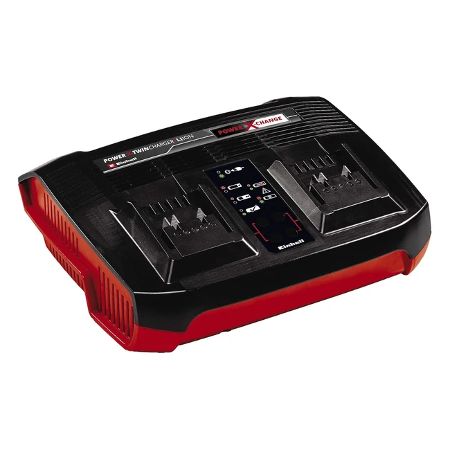 Chargeur rapide PowerXchange Einhell PowerXTwincharger 3 - Charge simultane - 