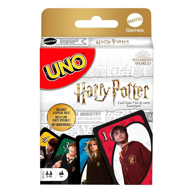 Juego de Cartas Uno Harry Potter FNC42 - Juega con tus Personajes Favoritos