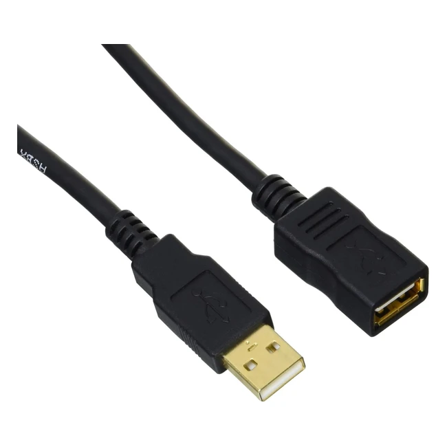 Cavo Prolunga USB-A 2M Nero - Amazon Basics Alta Velocit
