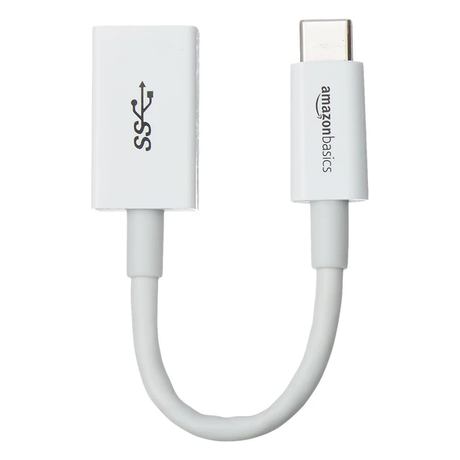 Cavo Convertitore USB-C a USB-A 31 Gen 1 Amazon Basics - Velocit 5 Gbps - Cer