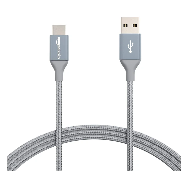 Cavo Nylon Intrecciato USB-C a USB-A 20 Ricarica Veloce 480 Mbps - Apple iPhone