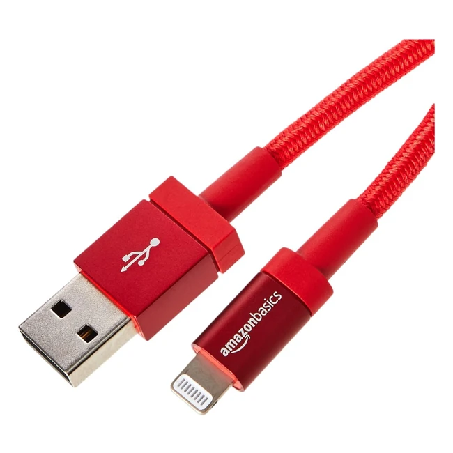 Cavo di Ricarica USB-A a Lightning MFI Certificato in Nylon Intrecciato per iPho