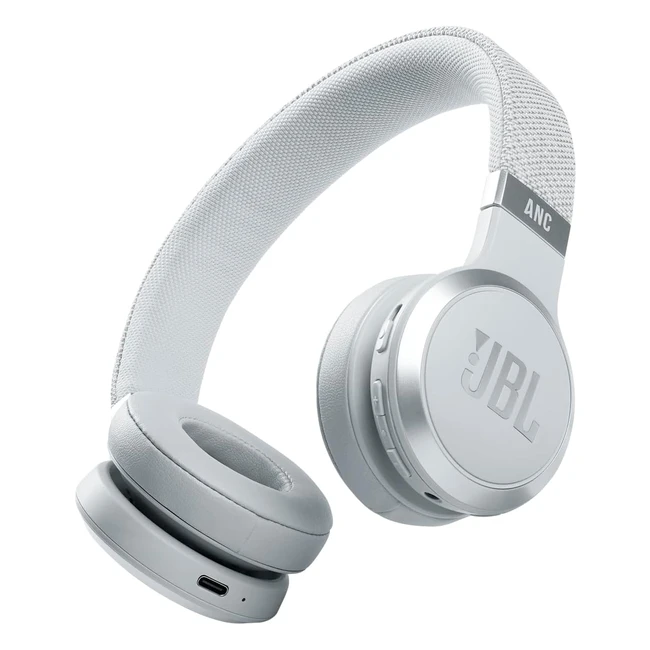 Cuffie JBL Live 460NC Wireless Bluetooth Bianco - Autonomia 50h