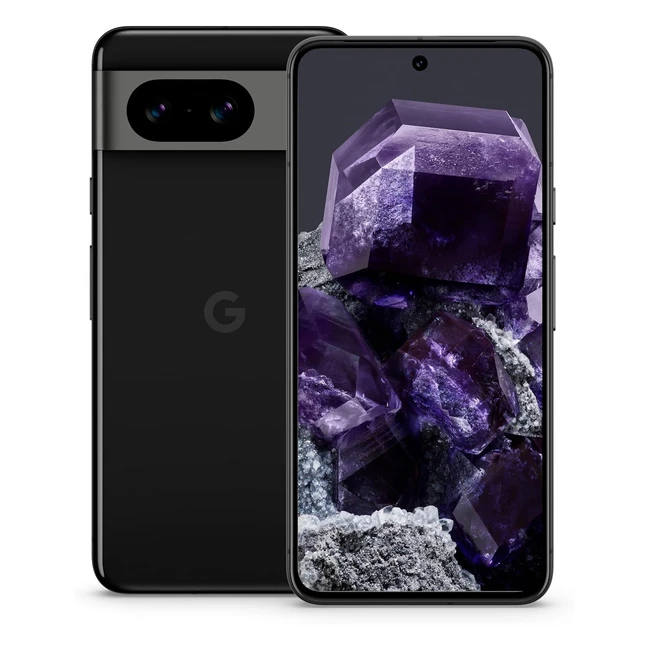 Google Pixel 8 Unlocked Android Smartphone | Advanced Pixel Camera | 24Hr Battery | Powerful Security | Obsidian 128GB